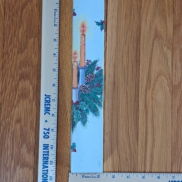 Vintage 11" Christmas Matches in Box NEW Dead Stock 90 Pieces Collectible - Picture 8 of 9